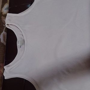 Partners XL tan ribbed tank top